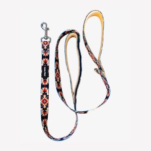 Ivory Luxe Double Handle Leash